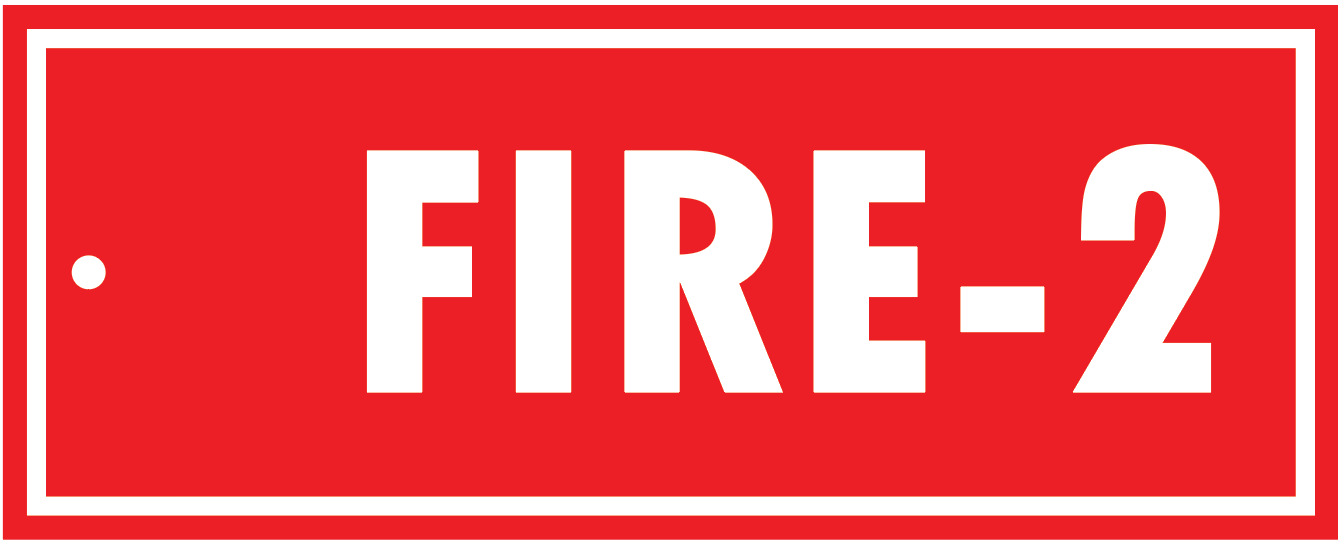 ALPHA-NUMERIC FIRE TAG