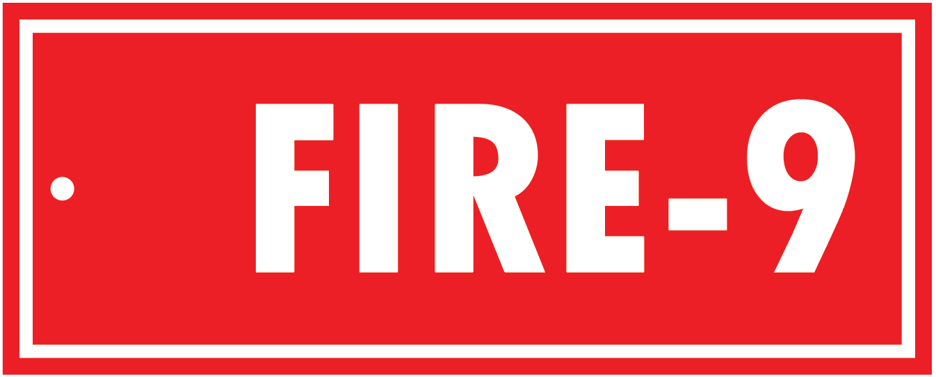 ALPHA-NUMERIC FIRE TAG