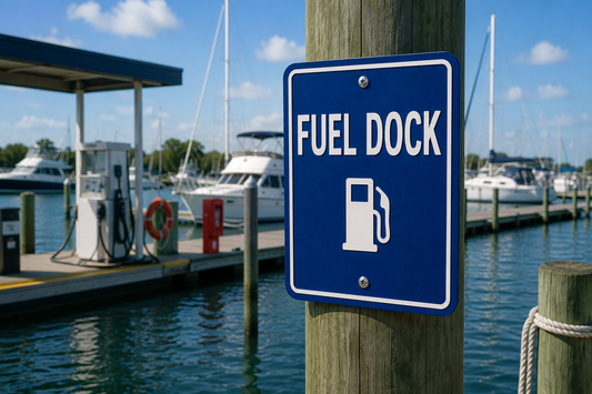 Fuel Dock Sign 10 x 10