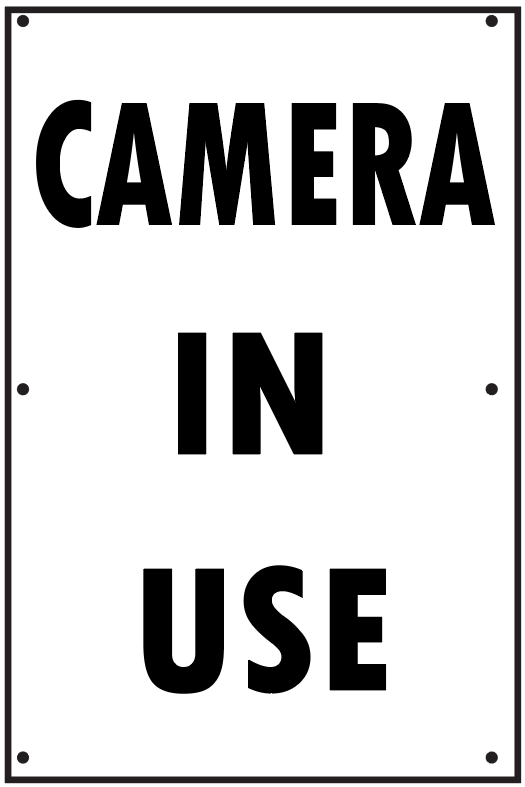 CAMERA IN USE