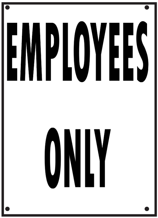 EMPLOYEES ONLY