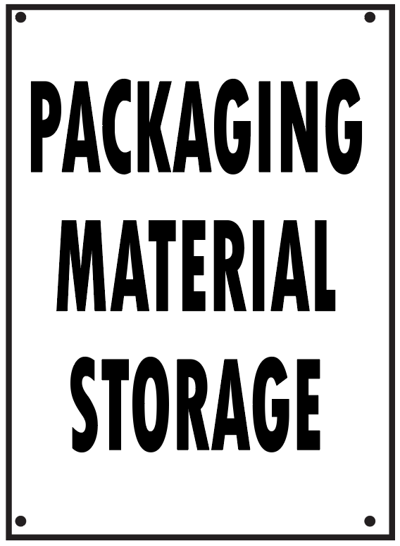 PACKAGING MATERIAL STORAGE