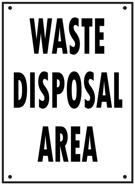 WASTE DISPOSAL AREA