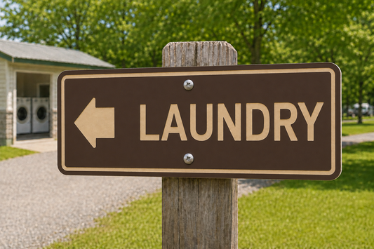 Laundry Directional, 5 x 16