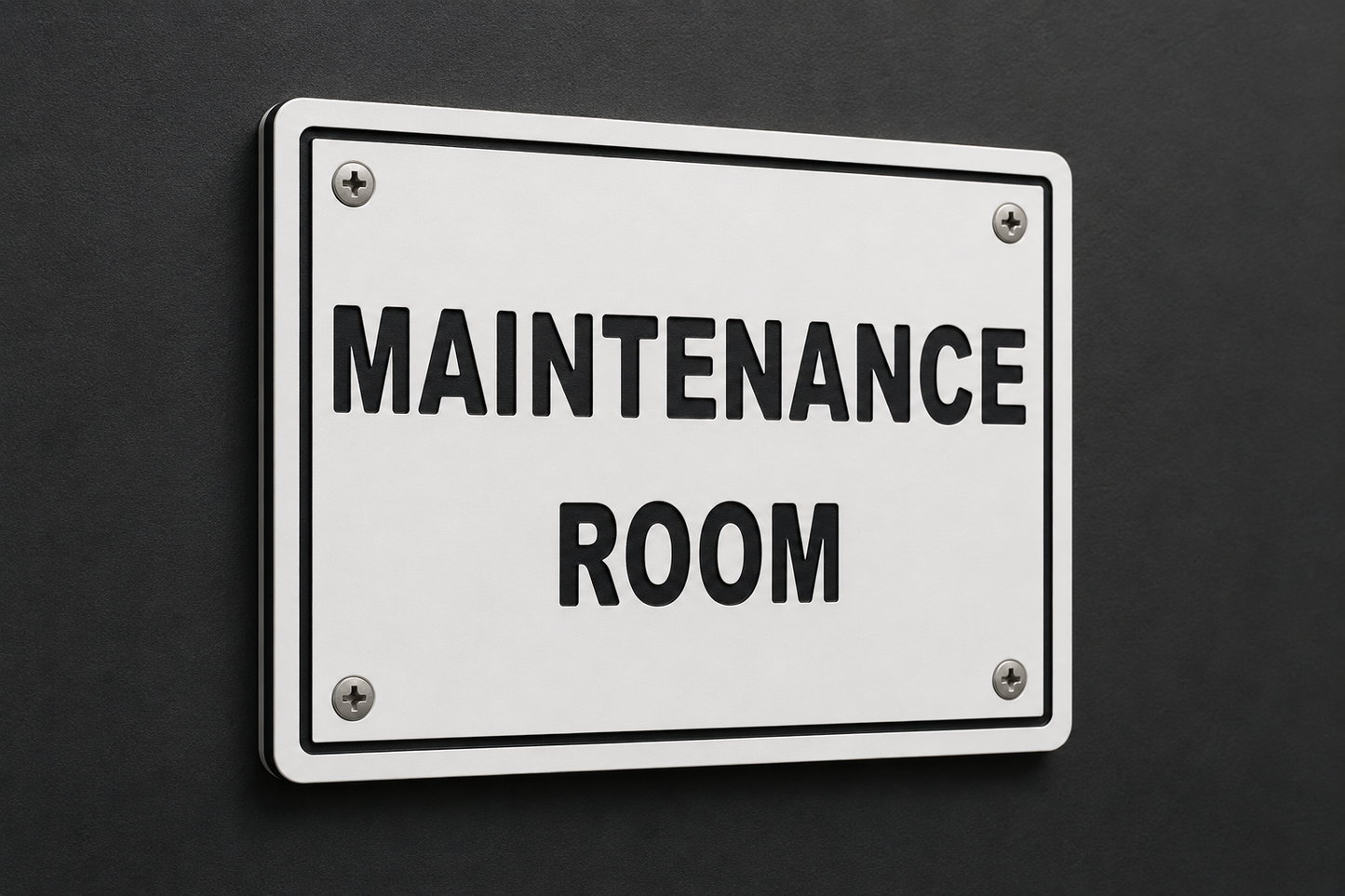 Maintenance Room, 6 x 8