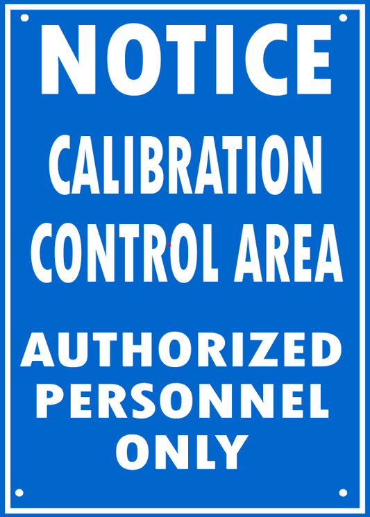 CALIBRATION CONTROL AREA