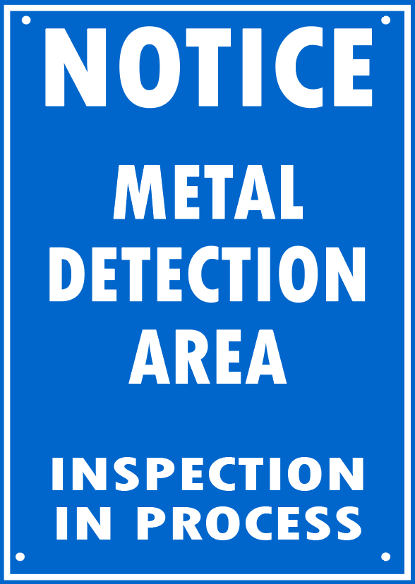 METAL DETECTION AREA