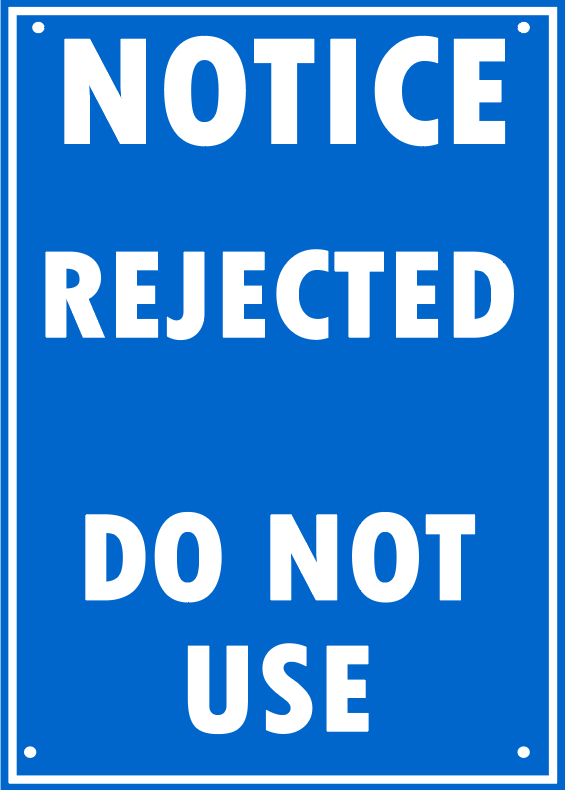 REJECTED - DO NOT USE