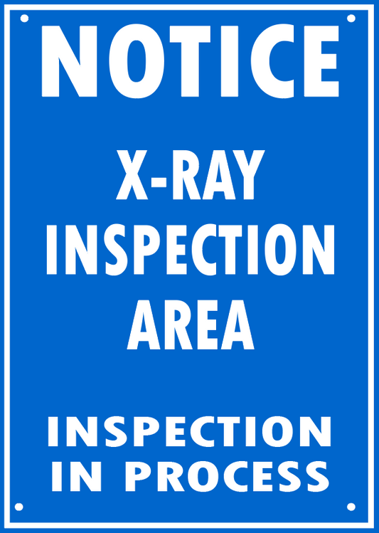 X-RAY INSPECTION AREA