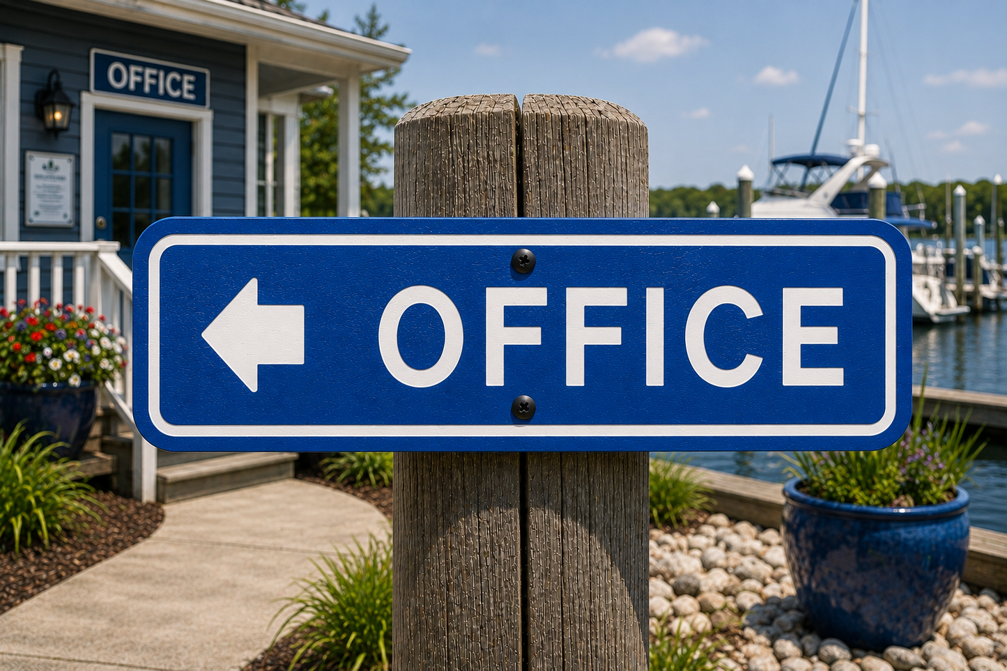 Office Directional Sign
