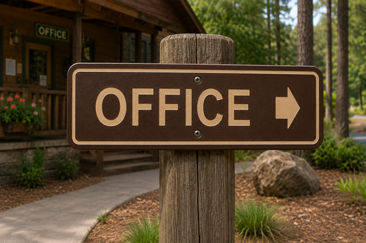 Office Directional Sign