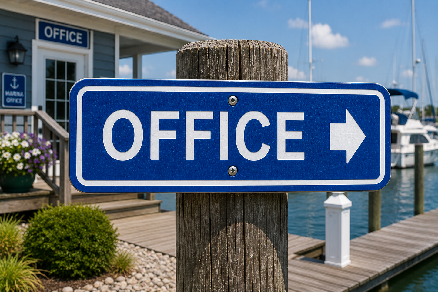 Office Directional Sign