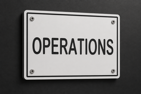 Operations, 6 x 8