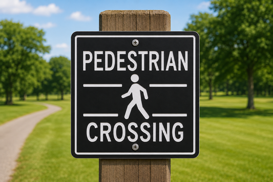 Pedestrian Crossing, 10 x 10