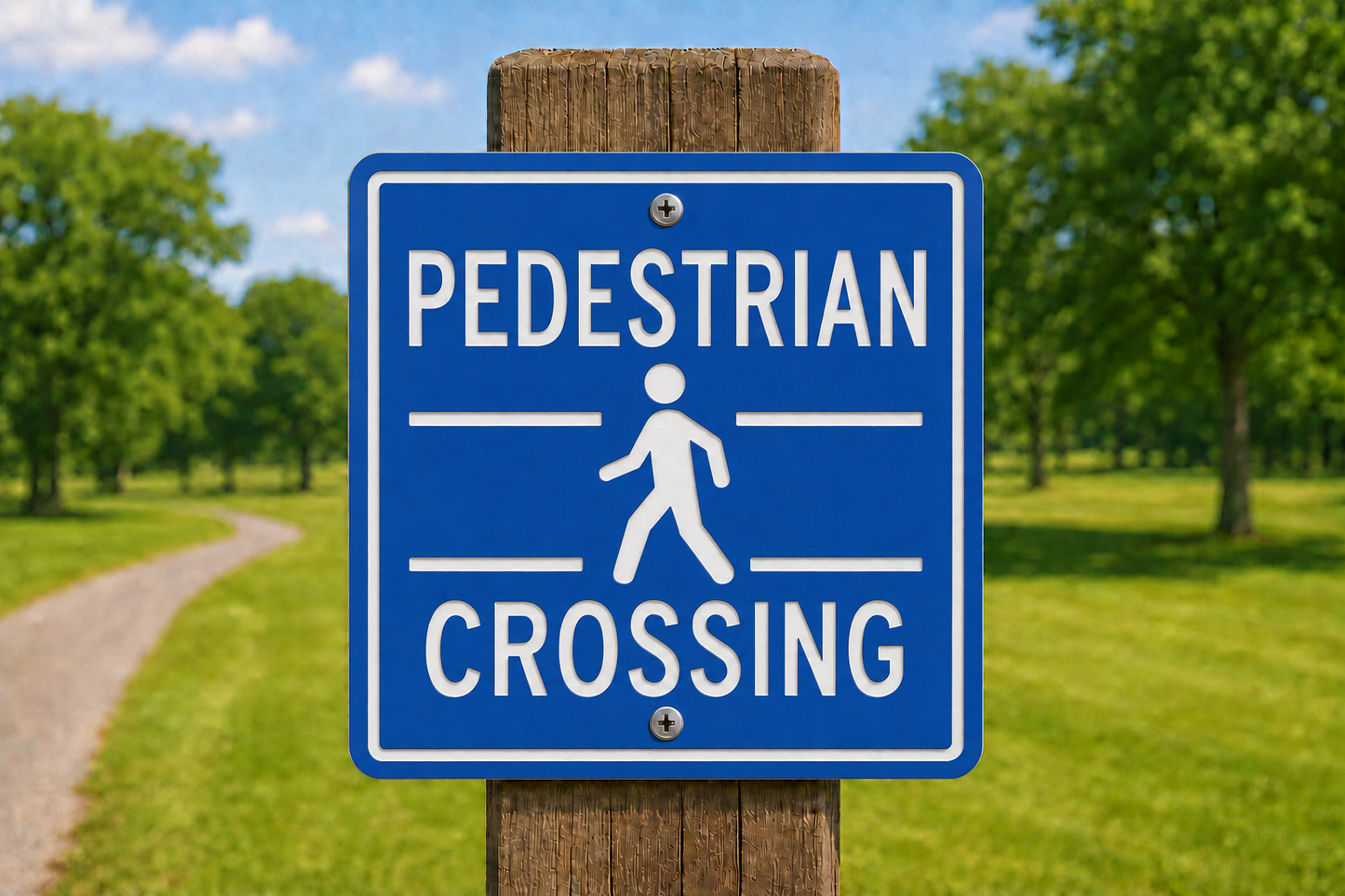 Pedestrian Crossing, 10 x 10