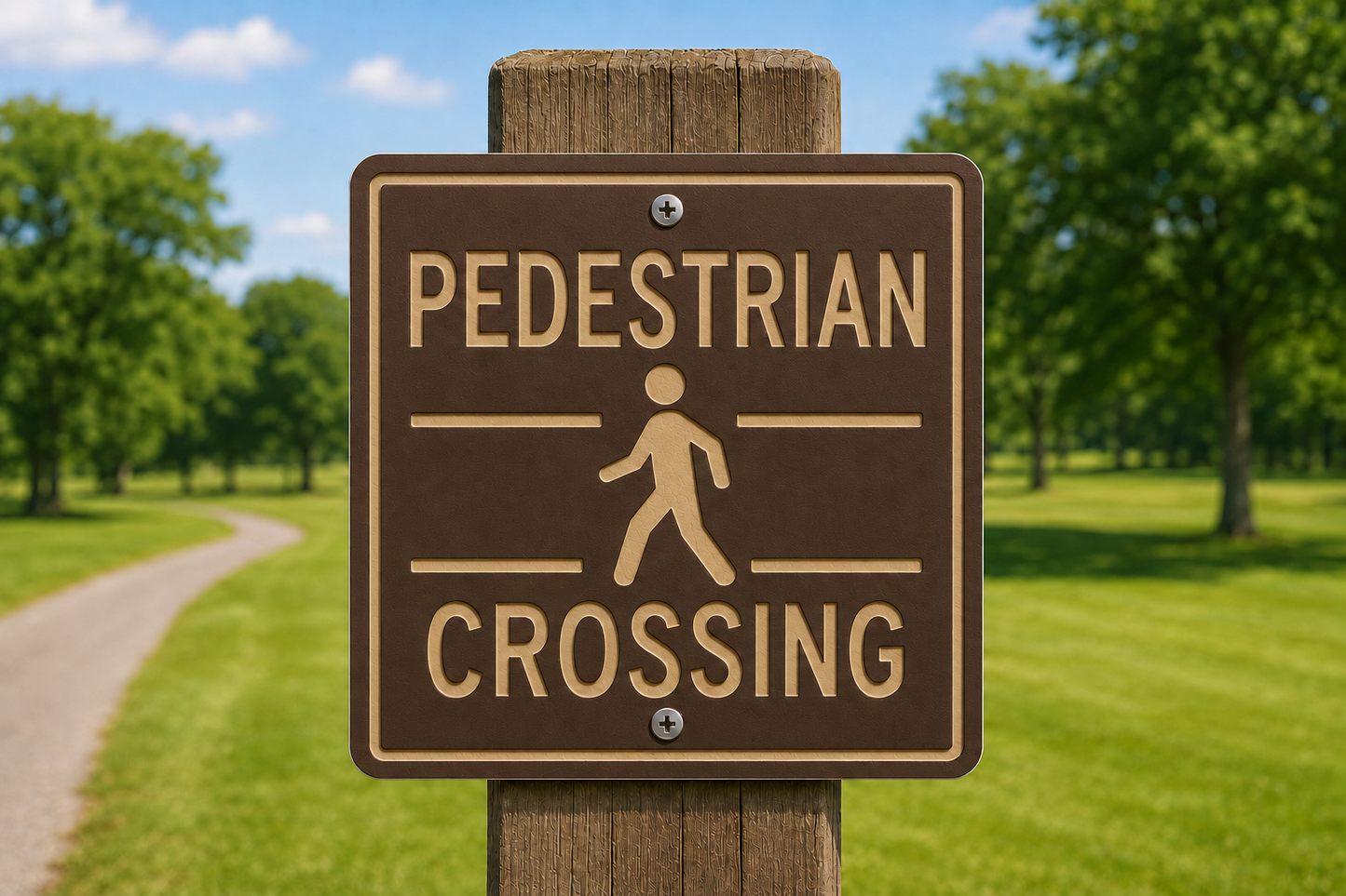 Pedestrian Crossing, 10 x 10
