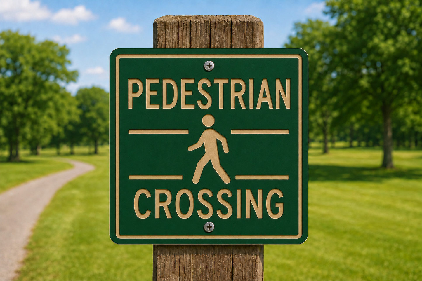 Pedestrian Crossing, 10 x 10