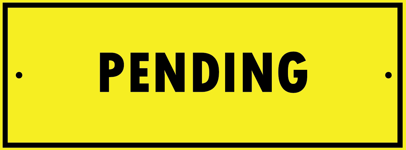 PENDING TAG