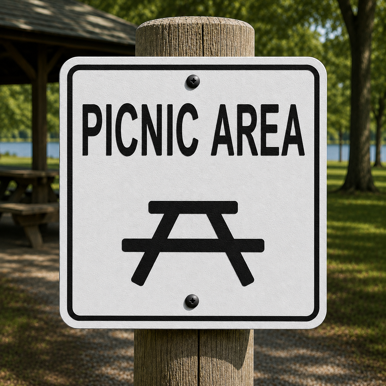 Picnic Area Sign 10 x 10