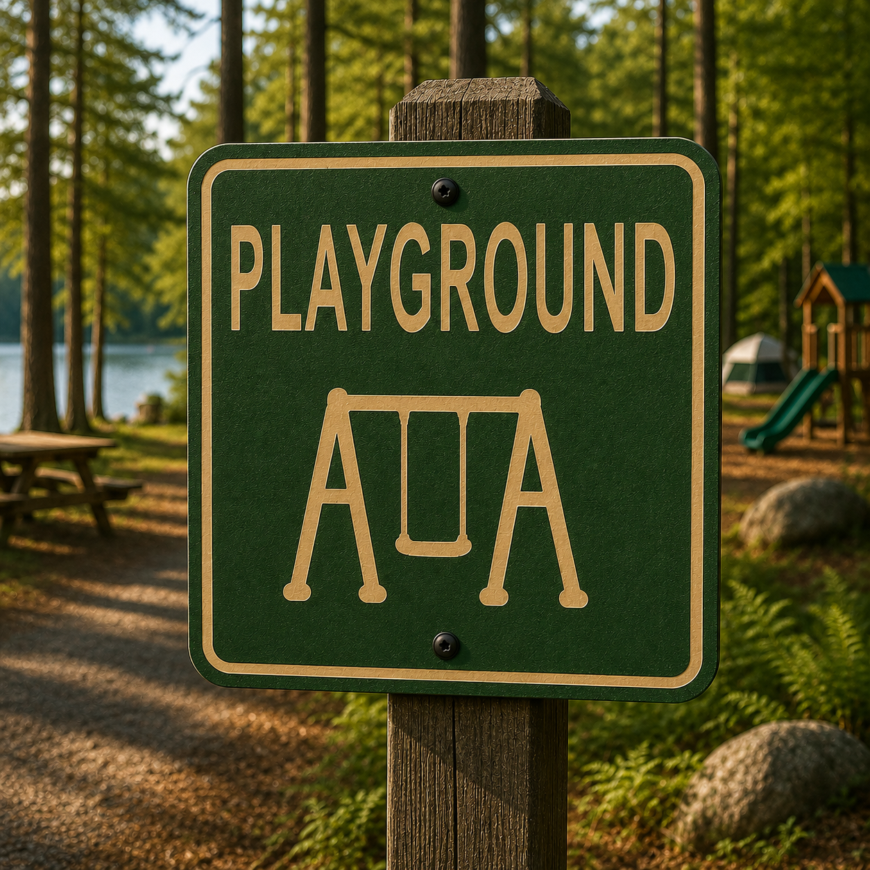 Playground Sign 10 x 10