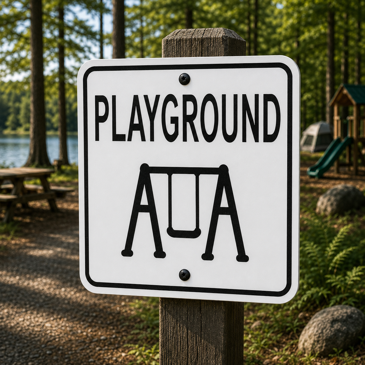 Playground Sign 10 x 10