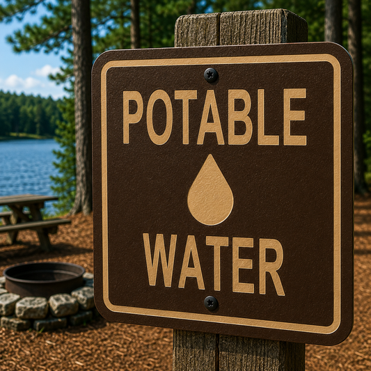 Potable Water Sign, 10 x 10
