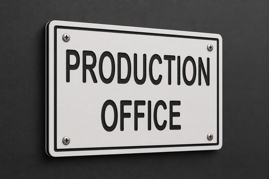 Production Office, 6 x 8