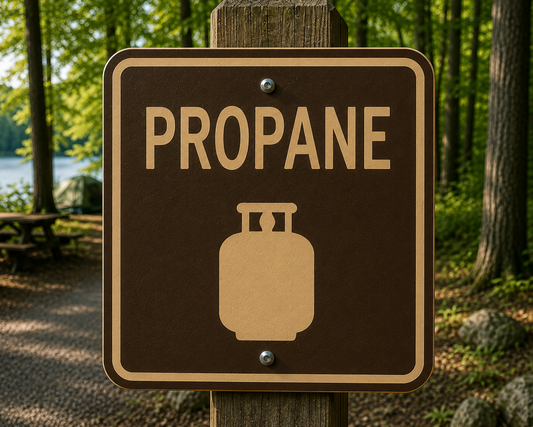 Propane Sign, 10 x 10