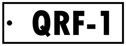 ALPHA-NUMERIC QRF TAG
