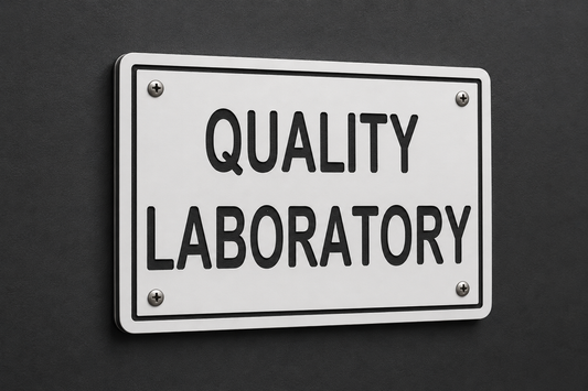 Quality Laboratory, 6 X 8