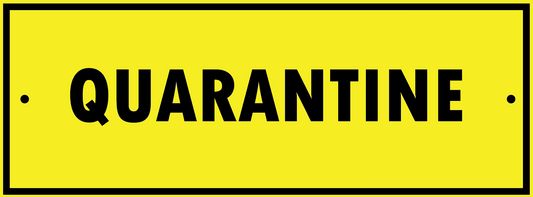 QUARANTINE TAG