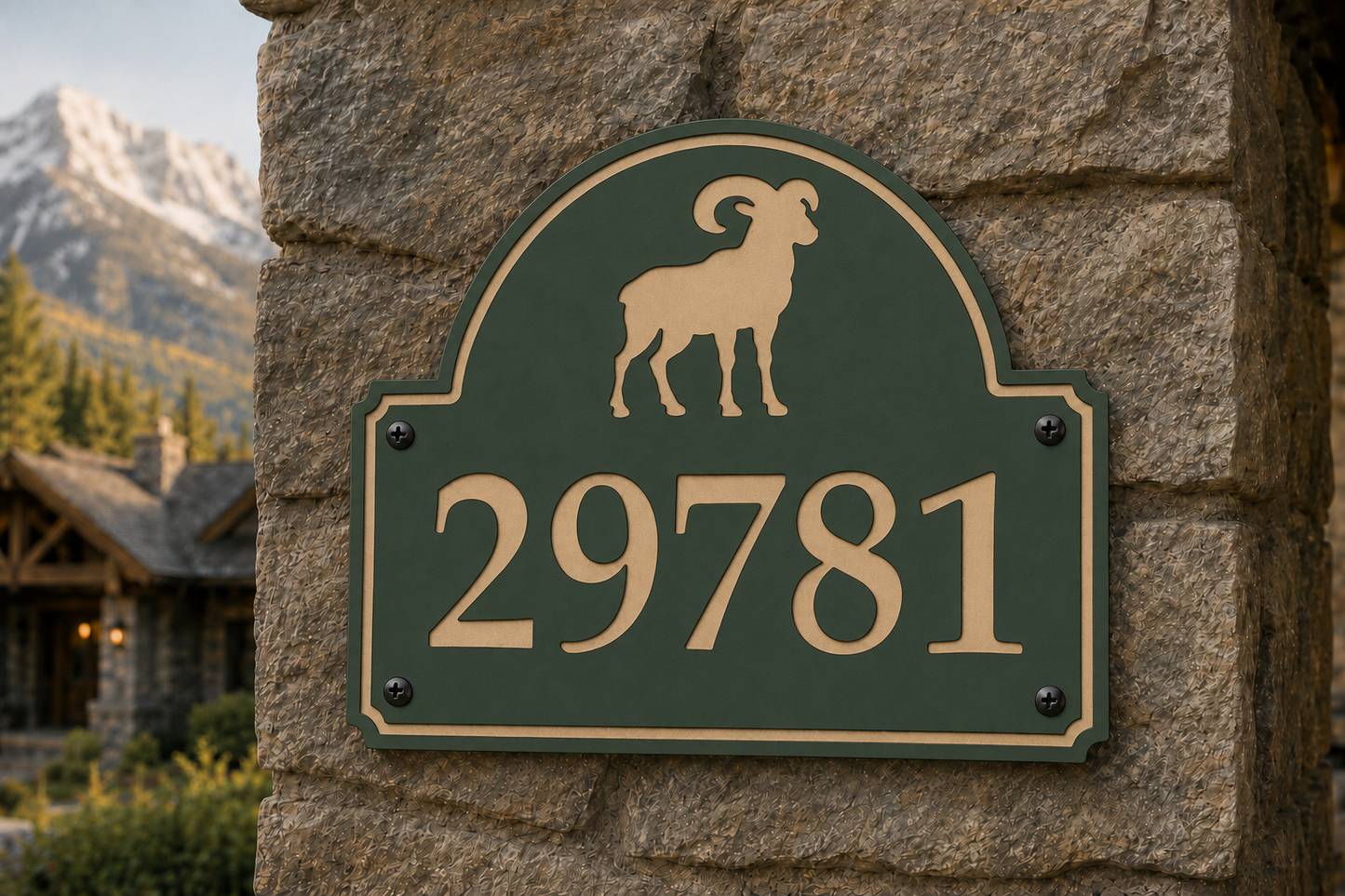 Ram Numeric Address Sign