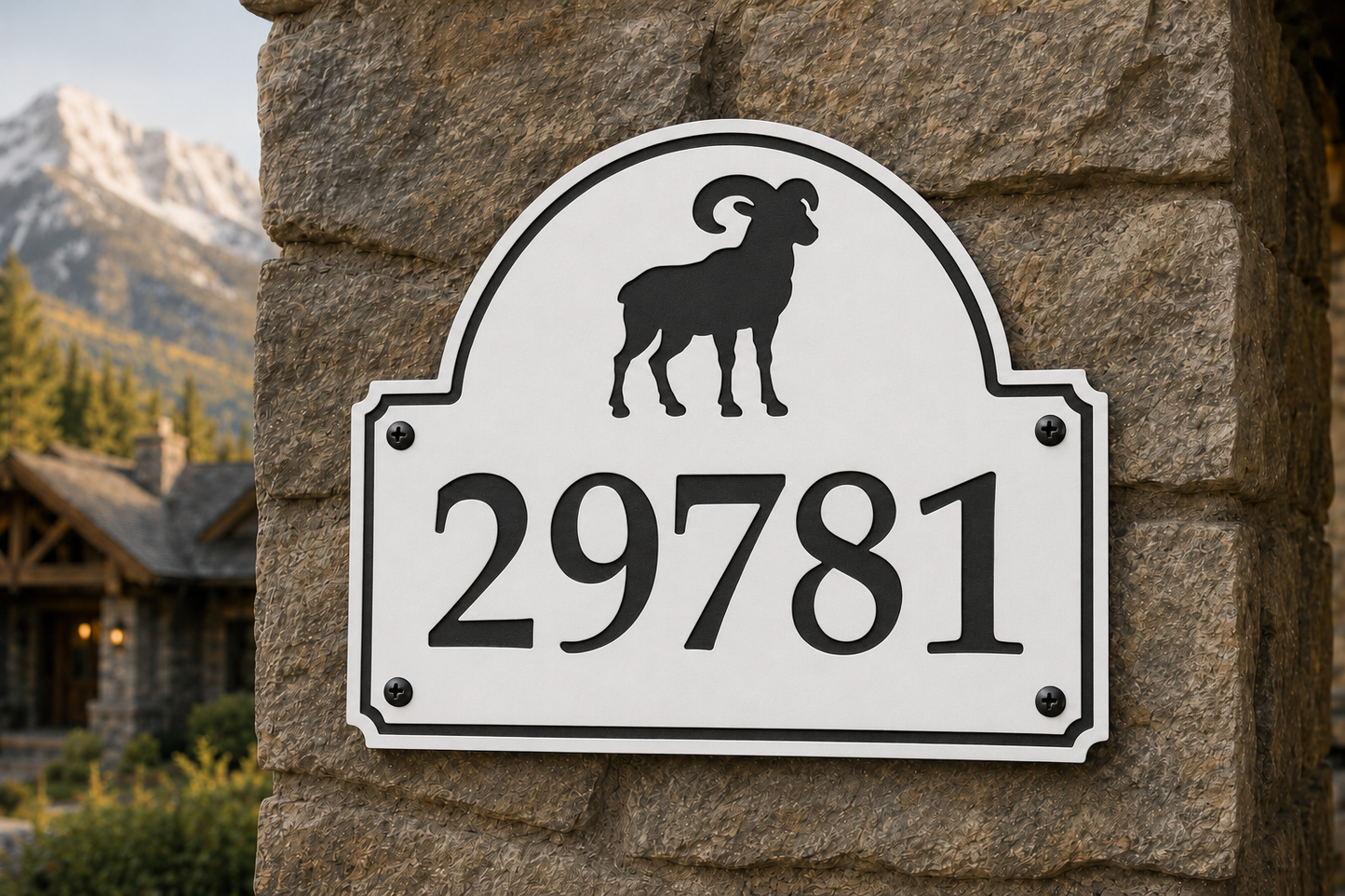 Ram Numeric Address Sign