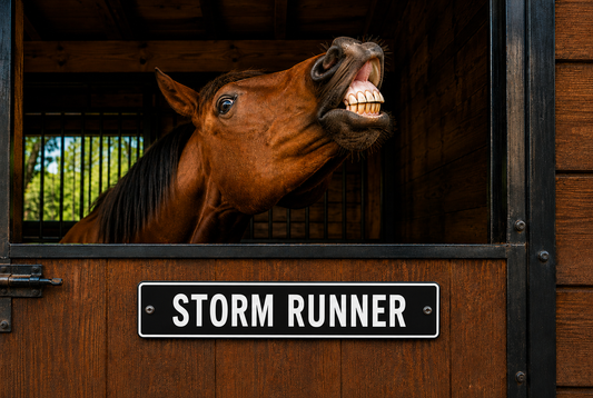 Custom Stable & Stall Sign - 1 Line - 5 x 18