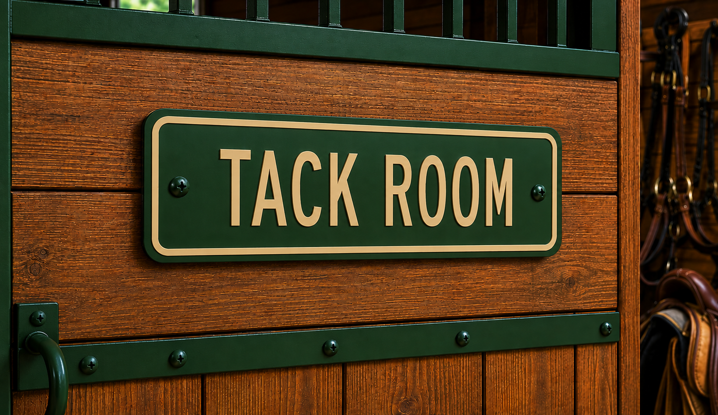 Custom Barn & Ranch Sign - 1 Line - 6 x 12