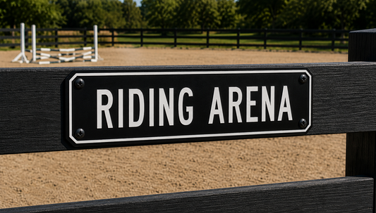 Custom Barn & Ranch Sign - 1 Line - 6 x 12