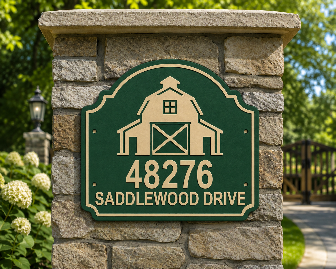 Specialty Address Sign - Farm