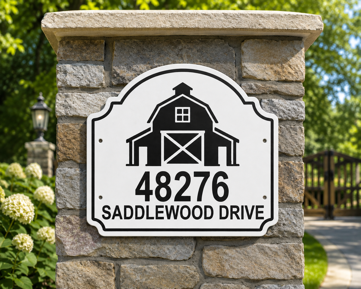 Specialty Address Sign - Farm