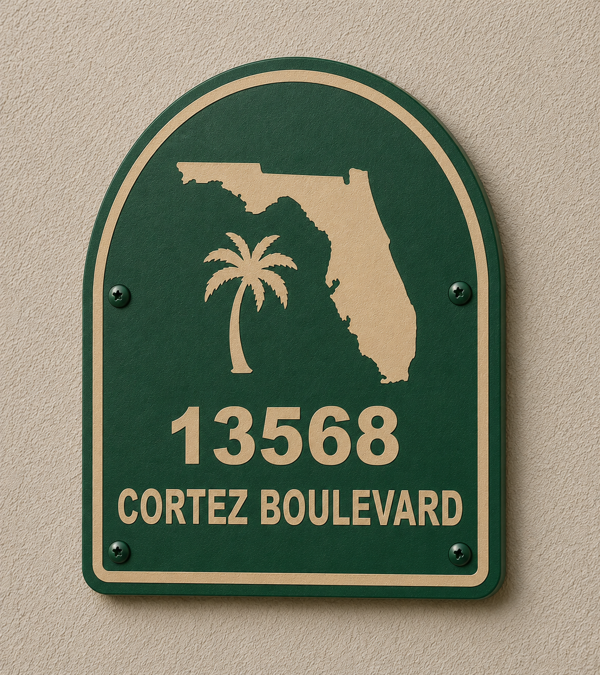 Specialty Address Sign - Florida