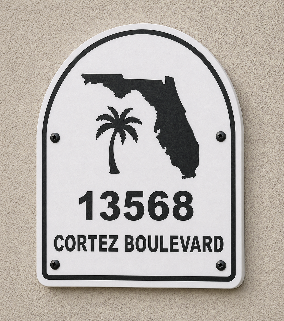 Specialty Address Sign - Florida