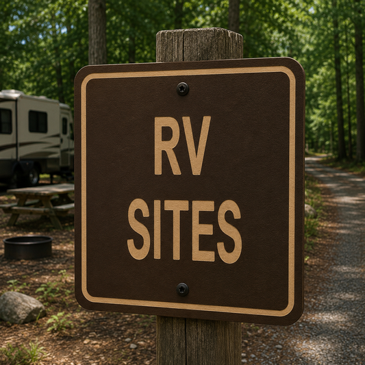 RV Sites Sign 10 x 10