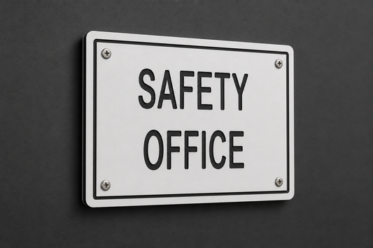 Safety Office, 6 x 8