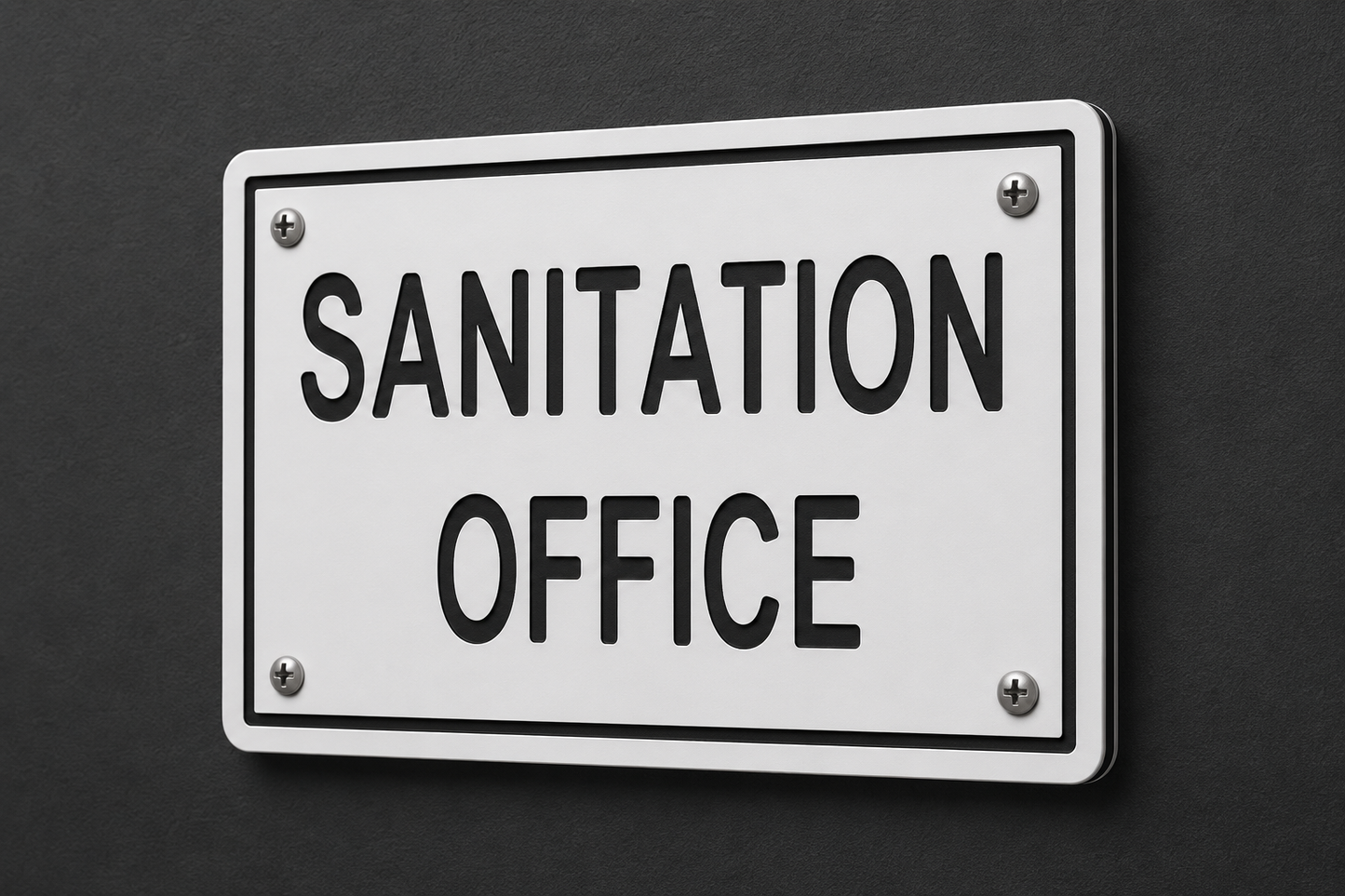 Sanitation Office, 6 x 8