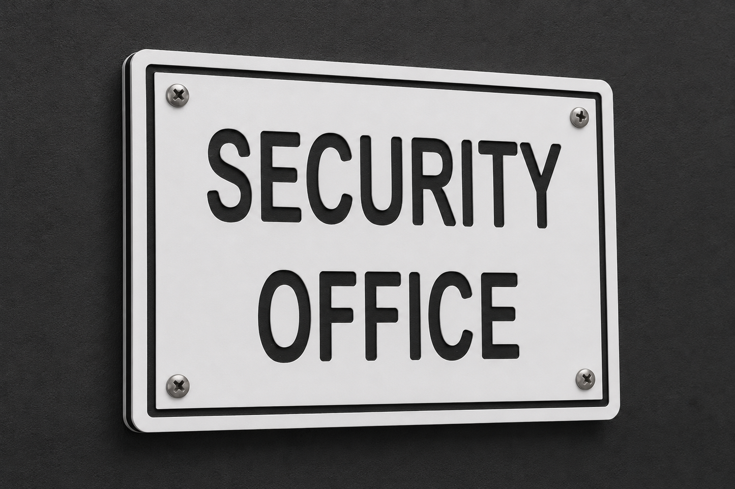 Security Office, 6 x 8