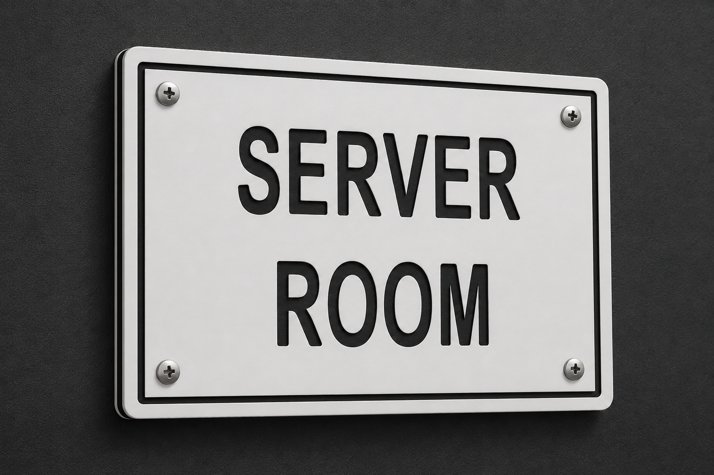 Server Room, 6 x 8