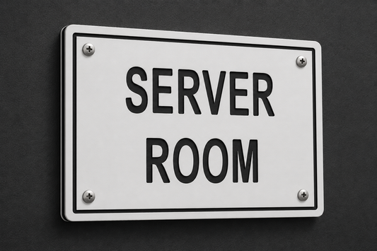 Server Room, 6 x 8
