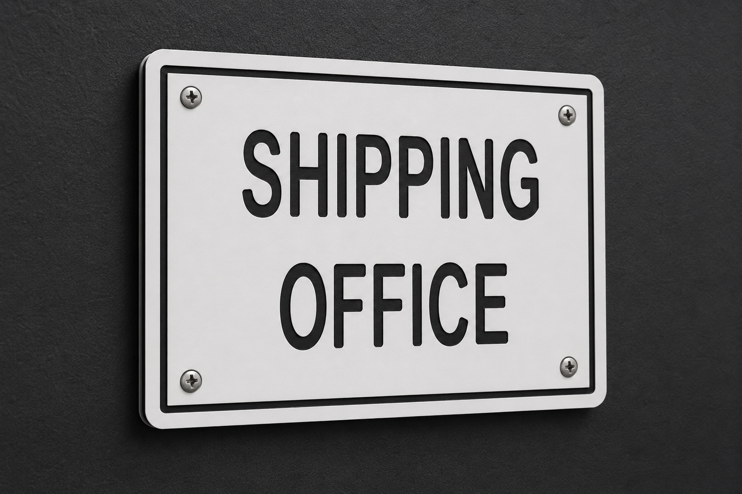 Shipping Office, 6 x 8