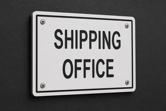 Shipping Office, 6 x 8