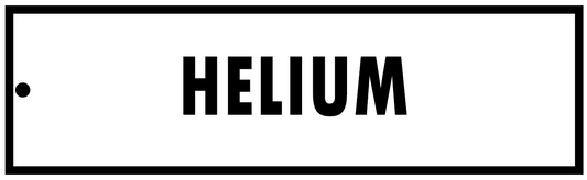 HELIUM CYLINDER IDENTIFICATION TAG