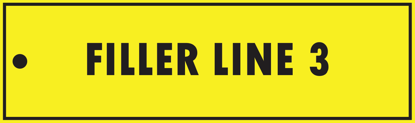FILLER LINE